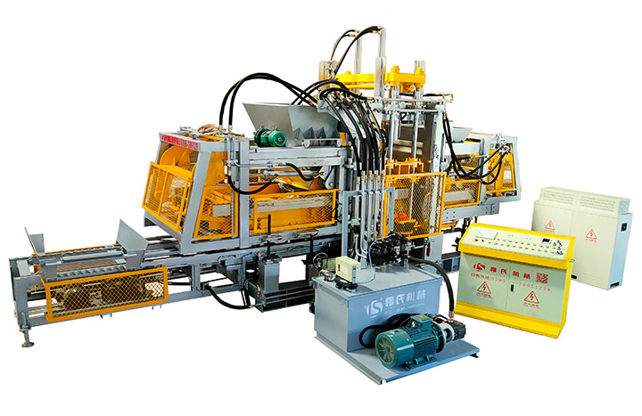 LS—?dú)W版系列PC仿石磚機(jī)、透水磚機(jī)、路沿石磚機(jī)等多功能一體機(jī)