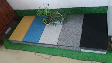 仿石PC透水磚生產(chǎn)現(xiàn)場(chǎng)